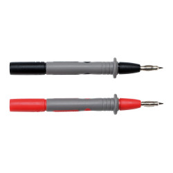 Pointe de touche 4mm cat2 300v rd/bk