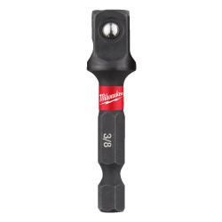Adaptateur shockwave hex 1/4' -- carre 1/4'