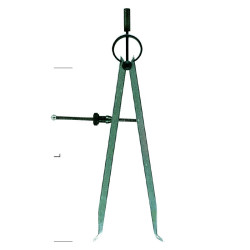 Compas a ressort prise interieur.200mm