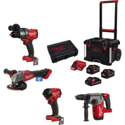 Pack 4 outils m18 fpp4ae-533p