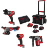 Pack 4 outils m18 fpp4ae-533p