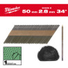 Clous & agrafes boite de 2200 clous 34° 50 mm rs