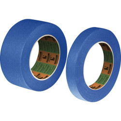 Ruban adhésif de masquage lisse bleu - Largeur 25 mm