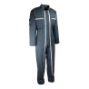 Combi 2 zip poly/coton vert,l