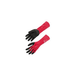 Gant pvc nitrile 35 cm 8