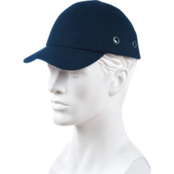 Casquette anti heurt bleu