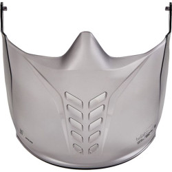 Visiere universal goggle visor en pc noir translucide pour universal