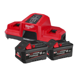 Pack nrg 18v, 6.0 ah forge red li-ion m18 forgenrg-602