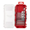 Set 8 forets multi materiaux - boîte plastique