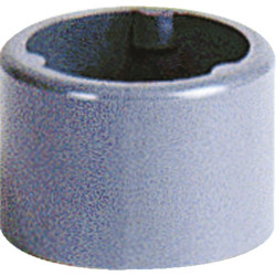 Réduction incorporée male/femelle PVC gris
