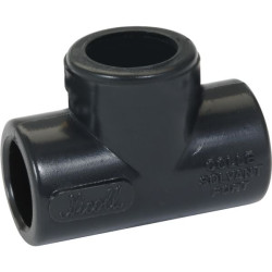Té égal à 90° femelle PVC pression