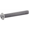 Vis tete bombée 6 lobes inviolable ISO 7380 inox A2