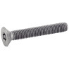 Vis tete fraisée 6 lobes inviolable DIN 7991 inox A2