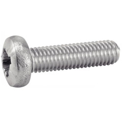 Vis métaux tête cylindrique pozidriv DIN7985 A2