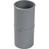 Manchon femelle/femelle PVC gris