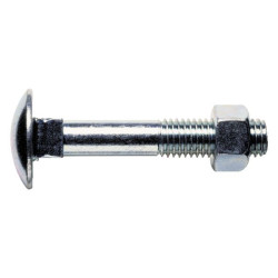 Boulon japy BCC acier zingué