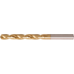 Foret hélicoïdal DIN338 HSS TiN