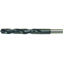 Foret hélicoïdal DIN338 HSS laminé type N queue réduite