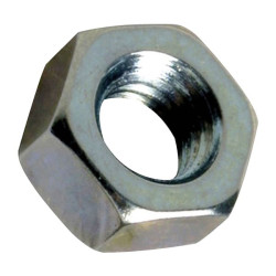 Ecrou hexagonal 6 pans acier zingué
