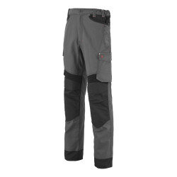 Pantalon poches taille volantes rotor noir 220gr/m2