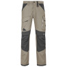 Pantalon Ruler Beige-Charcoal 250gr/m2 60% coton 40% polyester