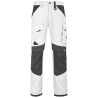 Pantalon Ruler Blanc-Charcoal 250gr/m2 60% coton 40% polyester