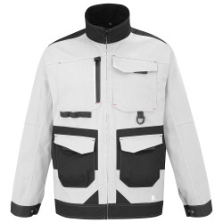 Blouson Shear Blanc Charcoal
