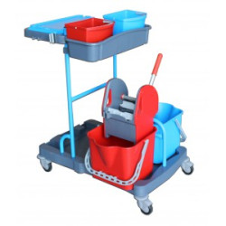 Chariot double seau