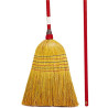 Balai paille de riz 5 fils poire roulee