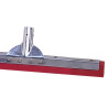 Raclette metal sol industrie douille renforcee pro 45 cms m, rouge