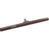 Raclette metal sol industrie douille renforcee pro - lg 75 cms m, rouge