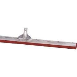 Raclette sol industrie - douille renforcee mousse caoutchouc rouge