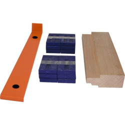 Set complet pour pose de parquets