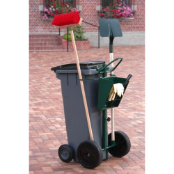 Chariot cantonnier conteneur