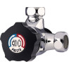 Mitigeur douche presto alpa bouton noir