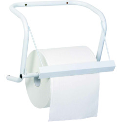 Derouleur bobine essuyage+lame crantee sur pied