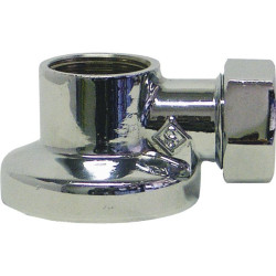 Applique chromée pour collet battu ø14-