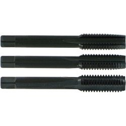 Tarauds m&mf main jeu de 3 tarauds main hss m din 352 (nor) diam 5x80