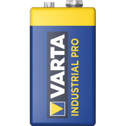 Piles alcalines industrielles varta - boîte 1 x 9v