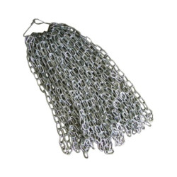 Chaine droite galva / 3mm
