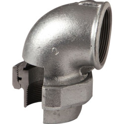 Fig n 96 coude union f/f a joint conique galva 1'' (26-34)