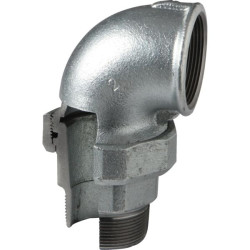 Fig n 98 coude union m/f a joint conique noir 1 1/4''(33-42)