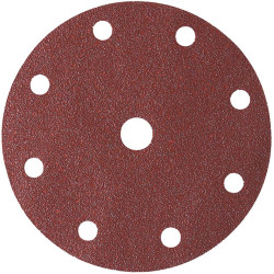 Meule autoagrippante bois 150mm g80 9 trous format