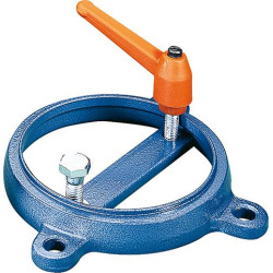 Base tournante pour format étau 100mm format