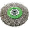 Brosse circulaire inox 200x30mm format