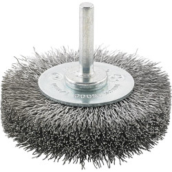 Brosse circulaire acier o ndulée 80x6x mm format