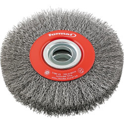 Brosse circulaire acier 200x30mm format