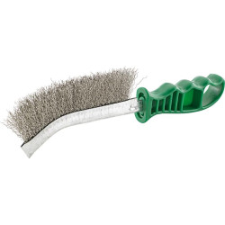 Brosse universelle inox o ndulée 260mm format