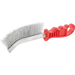 Brosse universelle acier ondulee 260mm format