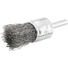 Brosse-pinceau acier ondulée 6mm 30x25x0,3mm format